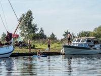 Waterland van Friesland Heeg Rakkenpolle zwemmen &copy; Tom Goossens